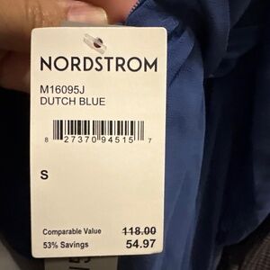 Nordstrom Long Blue Formal Dress NWT